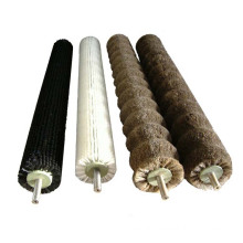 Food grade nylon filament fruit cleaning rolling brush